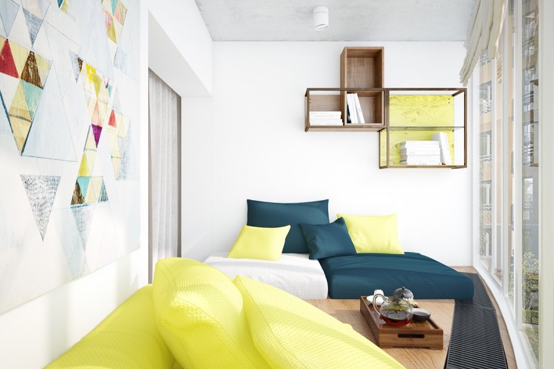 Светлая и воздушная атмосфера в просторной студии