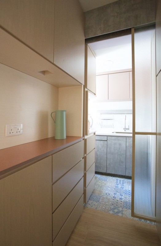 Функциональная квартира в Гонконге площадью 55 кв.м. Функциональная квартира в Гонконге площадью 55 кв.м.