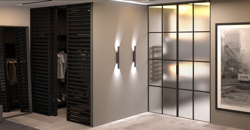 Изящный дом с вертикальными садами и уникальной системой освещения