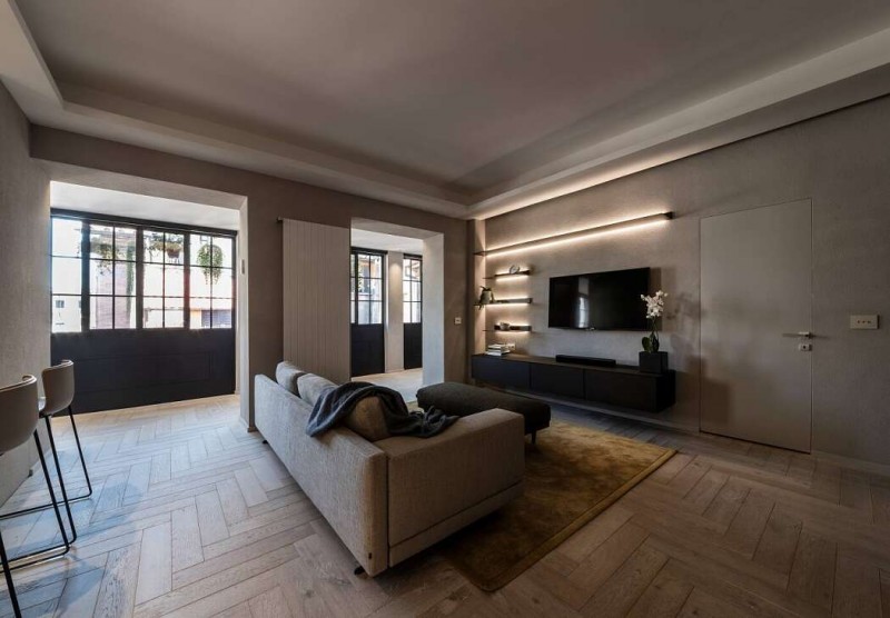 Мансардная квартира, расположенная в Риме