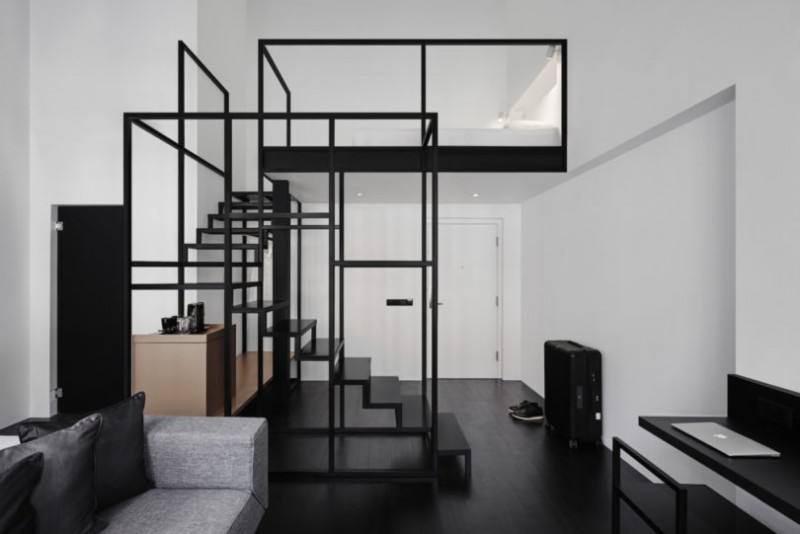 Монохромный и минималистский отель Mono в Сингапуре Монохромный и минималистский отель Mono в Сингапуре