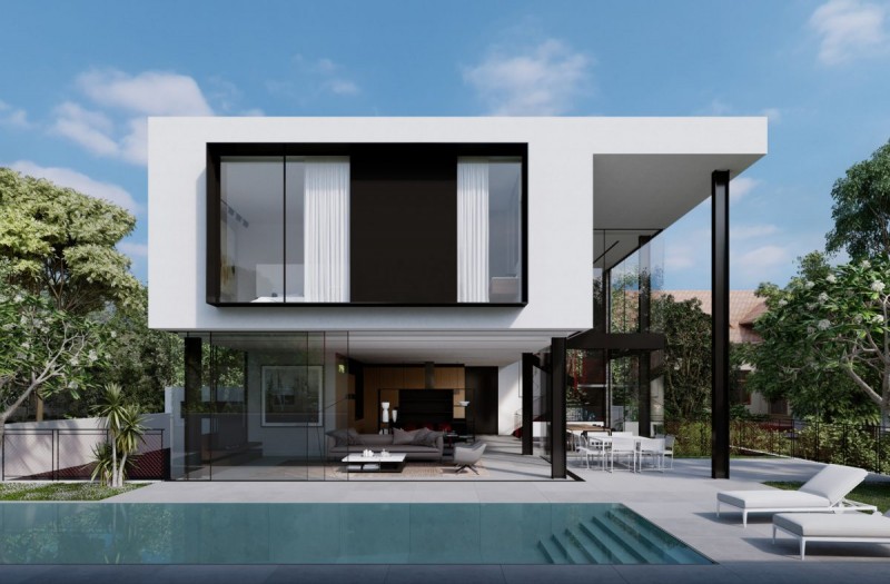 Роскошная современная архитектура