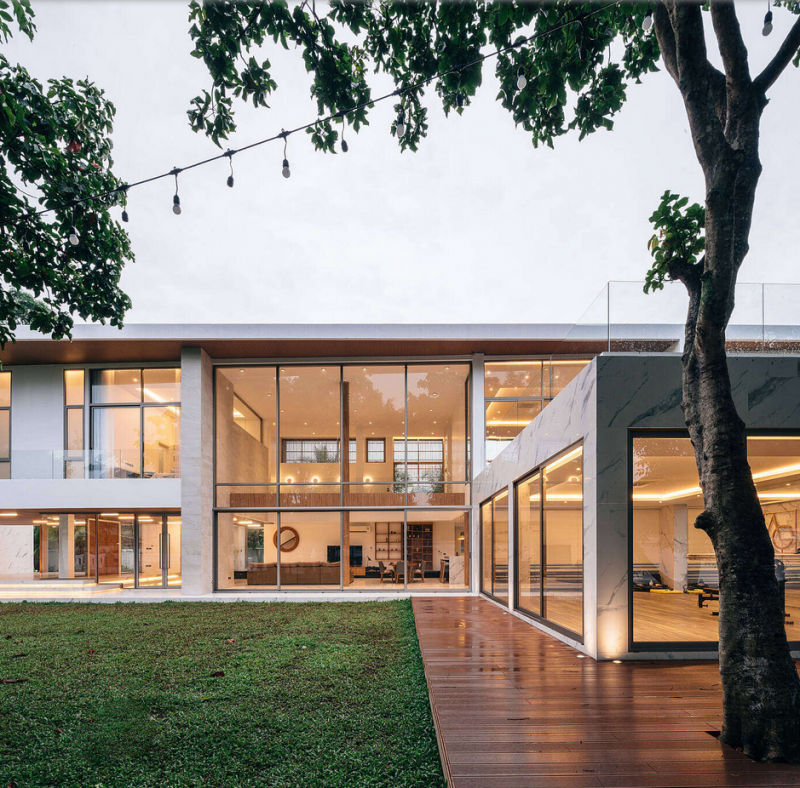 Современная двухэтажная вилла, расположенная в Накхонситхаммарате, Таиланд Современная двухэтажная вилла, расположенная в Накхонситхаммарате, Таиланд