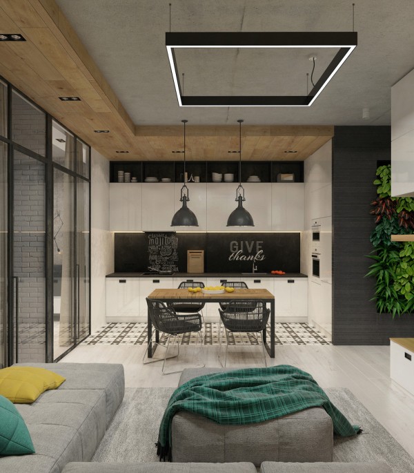 Апартаменты в стиле "лофт" Апартаменты в стиле "лофт"