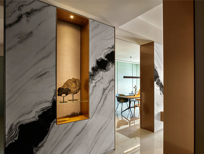 Азиатская простота оформления, чистые и простые линии в интерьере тайваньской квартиры