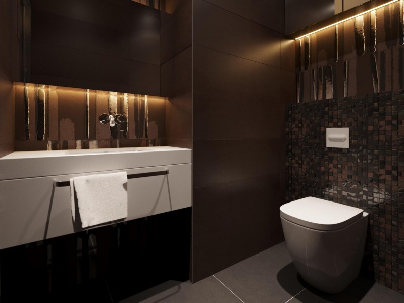 Дизайн интерьера квартиры в стиле "фьюжн"