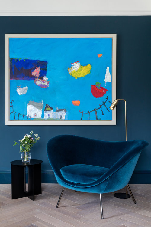 Элегантный интерьер современного особняка в Оксфордшире, Великобритания