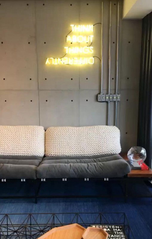 Интерьер квартиры в Сан-Паулу в индустриальном стиле