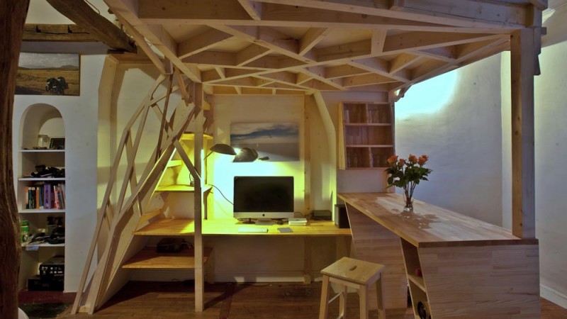 Интерьер студии в Париже