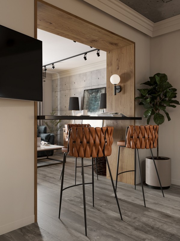 Коттедж в индустриальном стиле Коттедж в индустриальном стиле