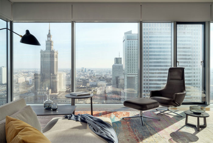 Квартира в престижной высотке в Варшаве Квартира в престижной высотке в Варшаве