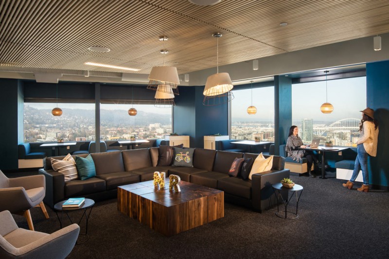 Офис компании Digital Intelligence New Relic в Портленде, штат Орегон