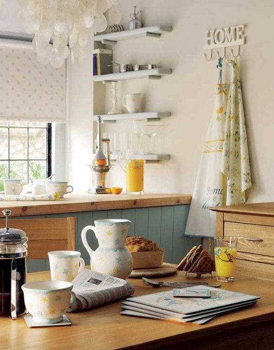 Оформление интерьера от дизайнеров бренда Laura Ashley