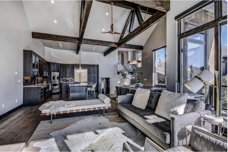 Современное шале на горнолыжном курорте Брекенридж