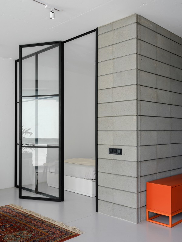 Светлые апартаменты площадью 45 кв.м.