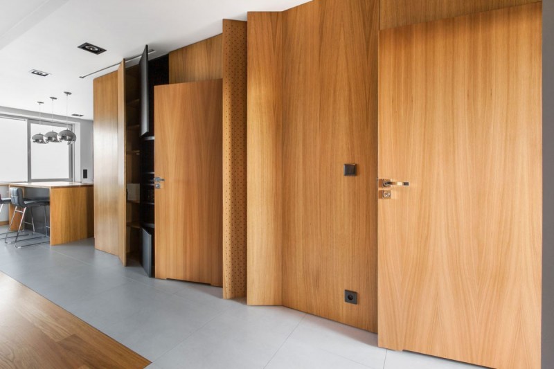 Функциональный интерьер квартиры в Познани, Польша