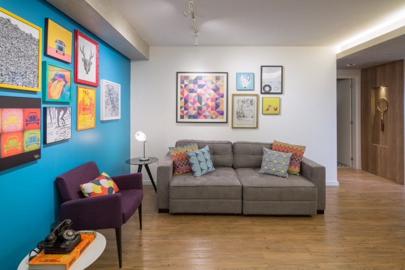 Интерьер апартаментов в Бразилии