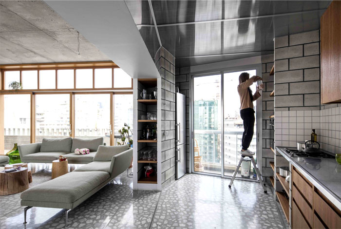 Интерьер пентхауса в Бейруте Интерьер пентхауса в Бейруте