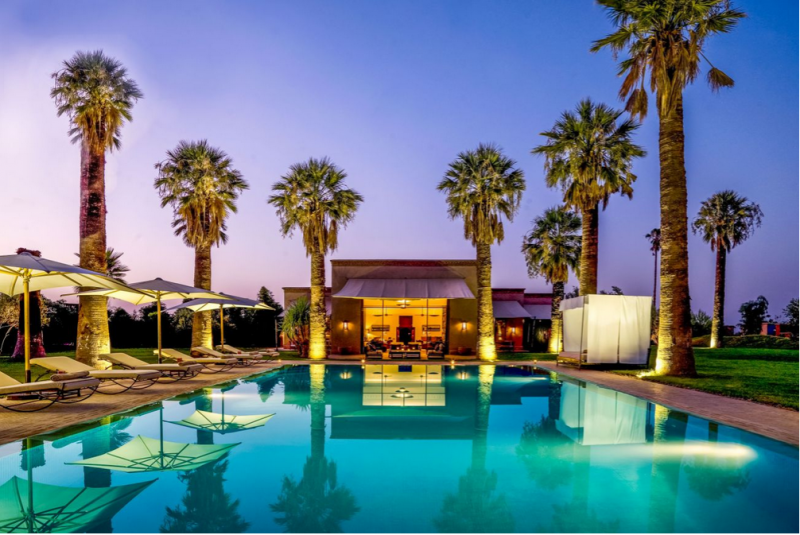 Изысканная вилла недалеко от Марракеша, Марокко