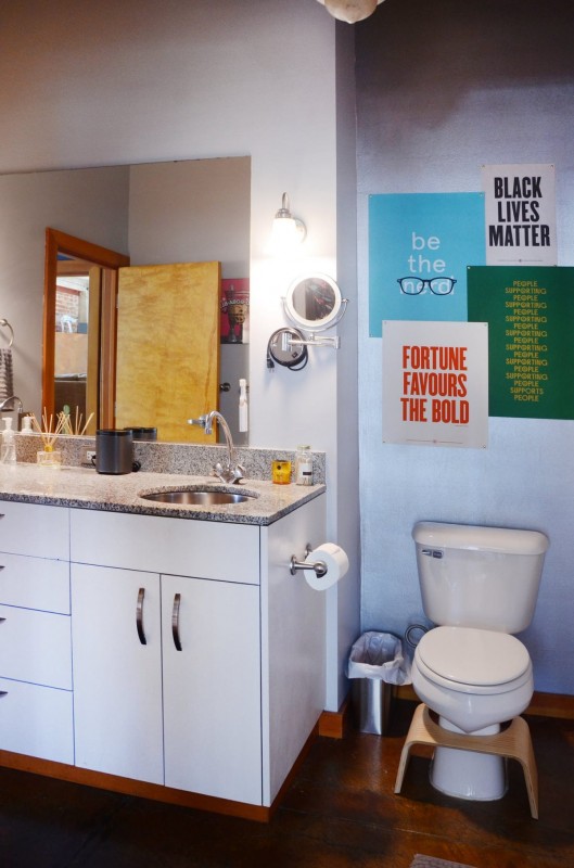 Яркий лофт в Окленде