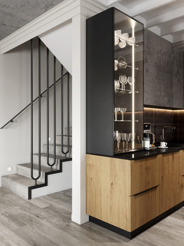 Коттедж в индустриальном стиле Коттедж в индустриальном стиле