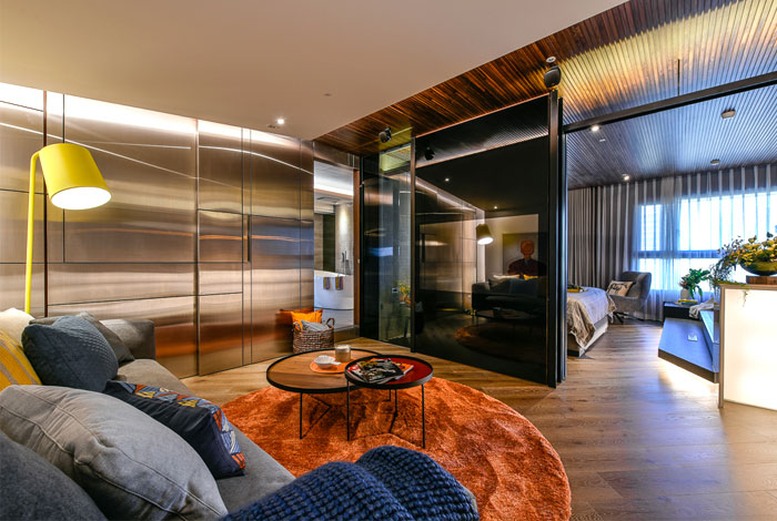 Просторные апартаменты в Тайбэе