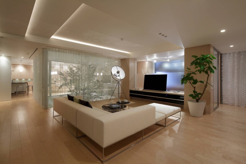 Сочетание современных и традиционных идей в дизайне японского дома