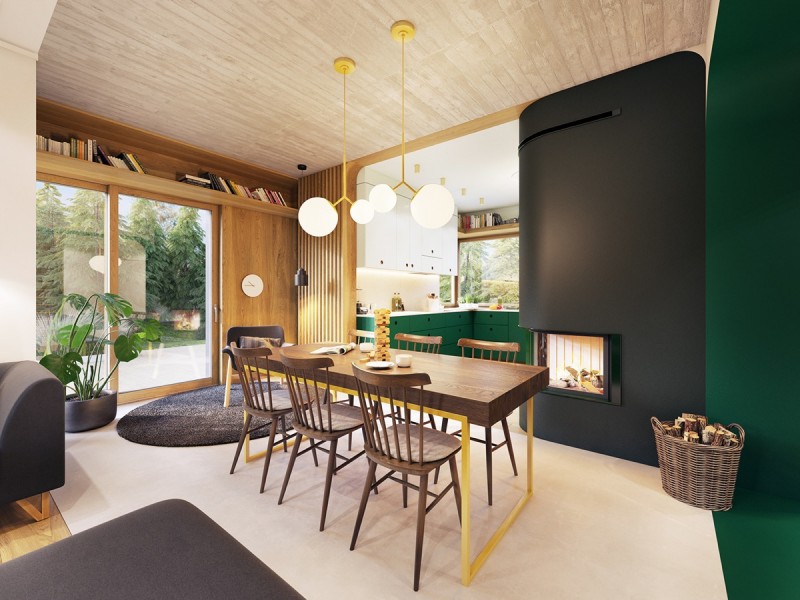 Ставка на живую зелень в интерьере