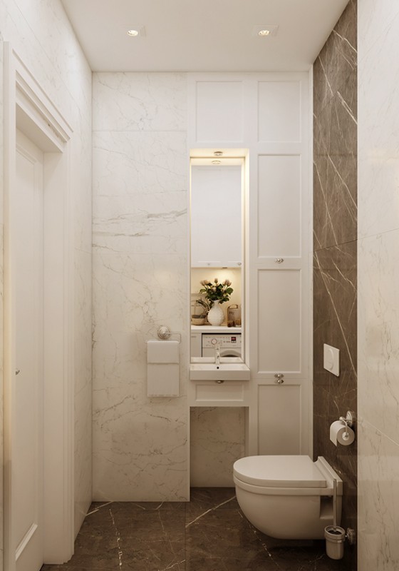 Интерьер квартиры в неоклассическом стиле