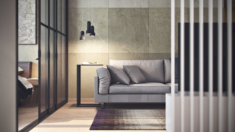 Интерьер квартиры в спокойных тонах Интерьер квартиры в спокойных тонах