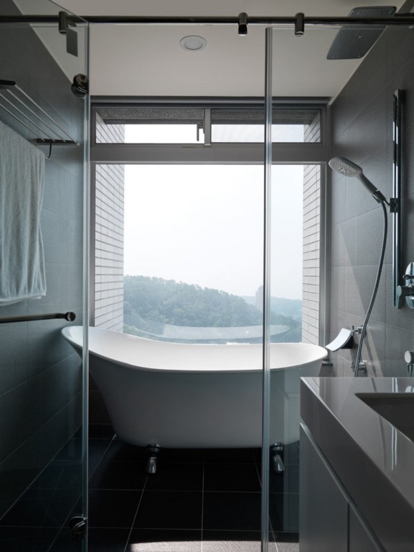 Яркие детали в интерьере апартаментов в Тайбэе