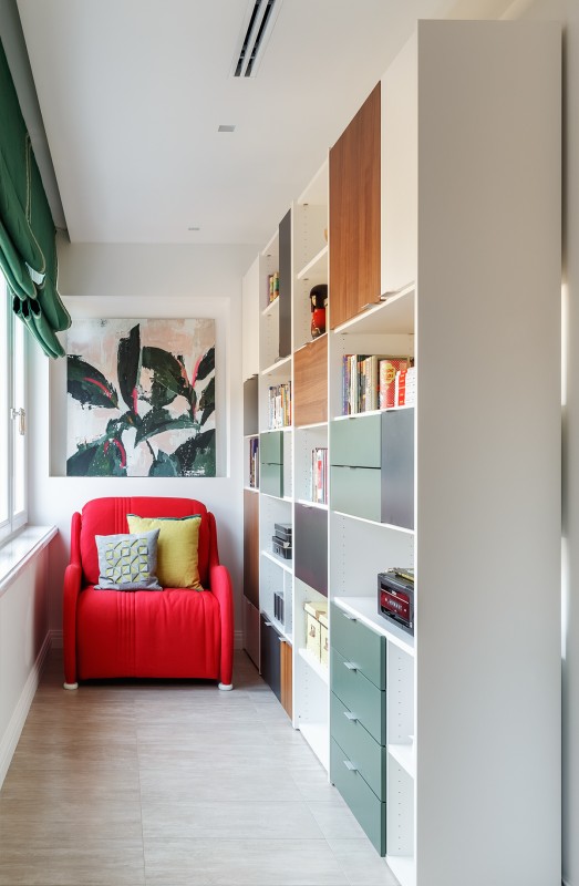 Яркий и необычный интерьер Яркий и необычный интерьер