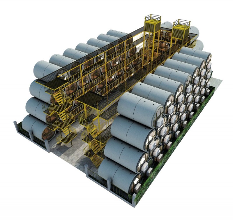 Китайские микро-апартаменты OPod Tube House