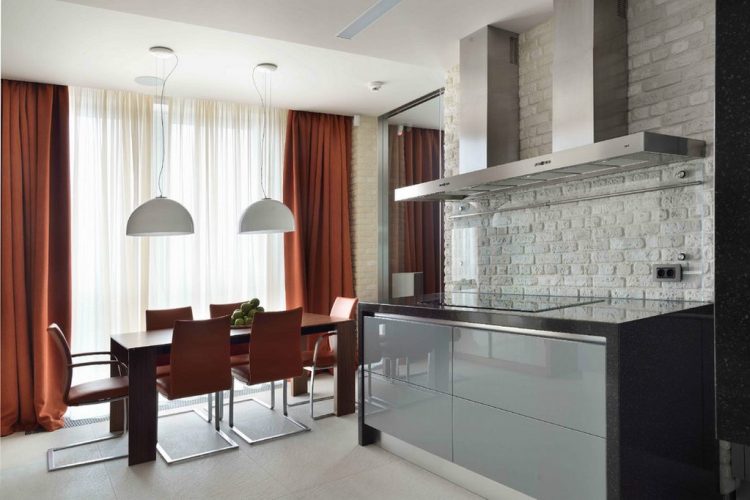 Комфортное функциональное зонирование квартиры площадью 220 м2