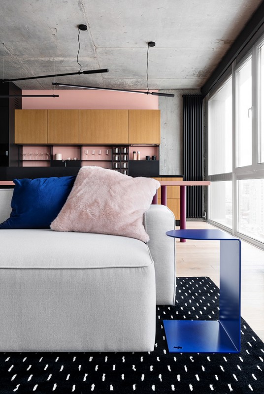 Проект квартиры для молодой современной пары с ребенком