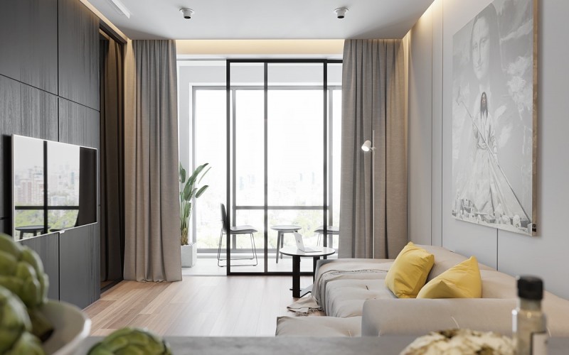 Проект небольшой уютной квартиры Проект небольшой уютной квартиры