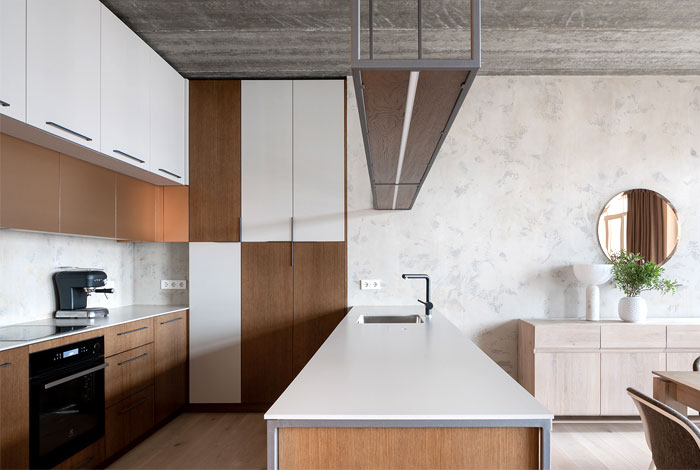 Простой минималистичный дизайн квартиры в Литве