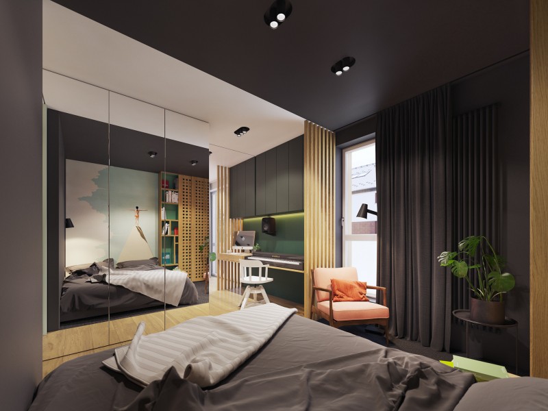 Дизайн интерьера квартиры в Кракове Дизайн интерьера квартиры в Кракове