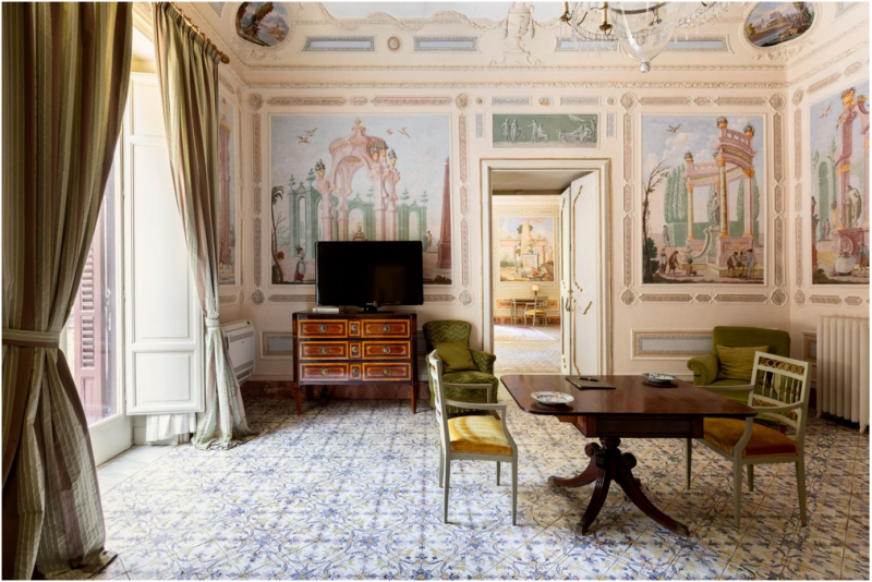 Резиденция постройки XVI века на Сицилии