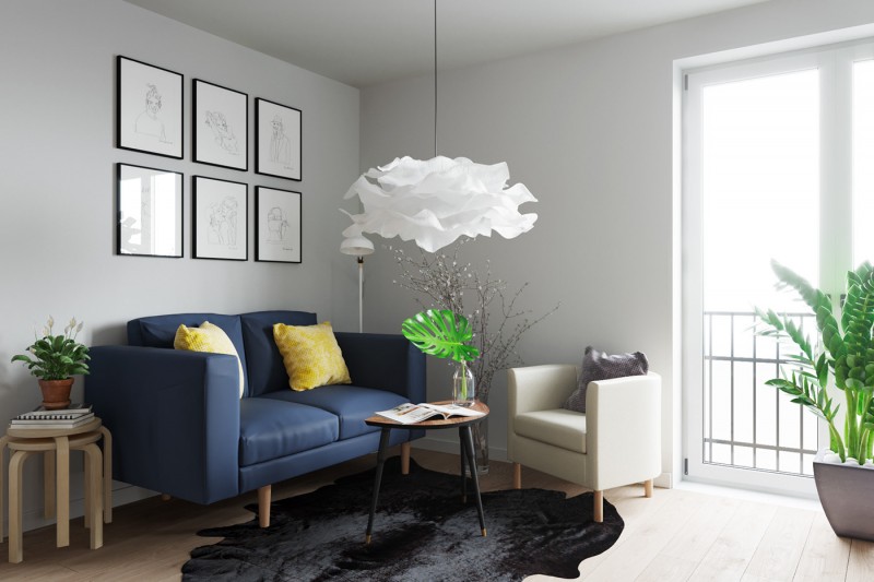 Интерьер компактных апартаментов Интерьер компактных апартаментов