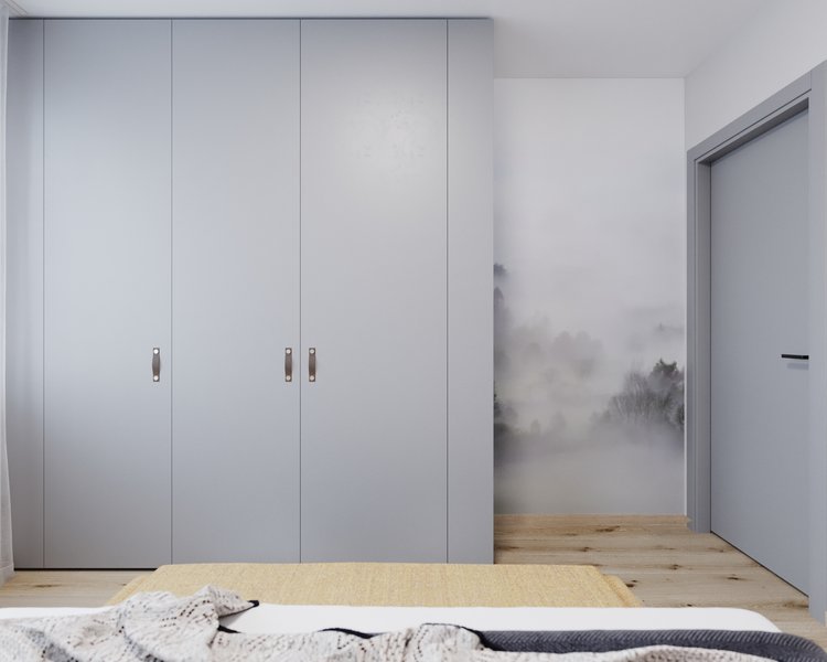 Яркие краски в интерьере просторной квартиры