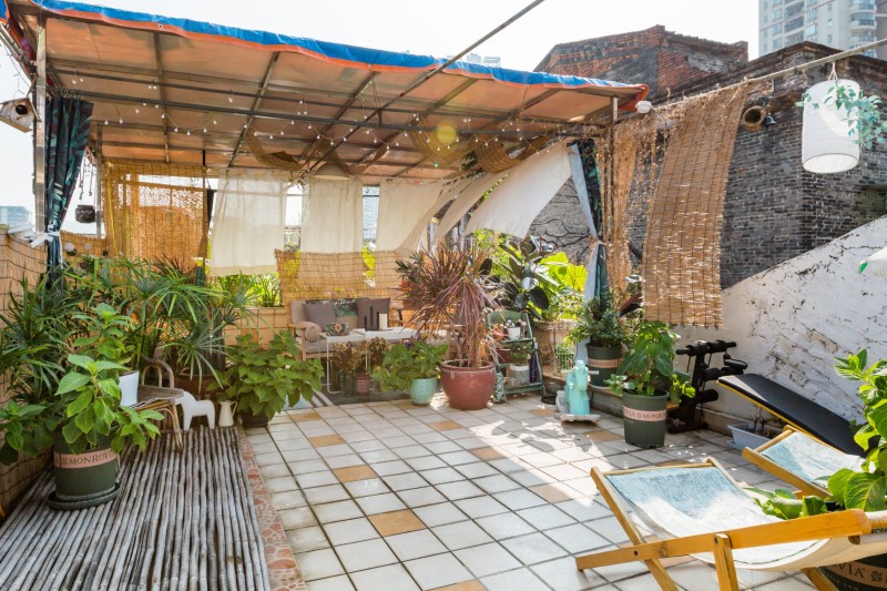 Экзотический интерьер апартаментов в Гуанчжоу