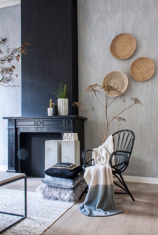 Элегантный монохромный дом в Нидерландах