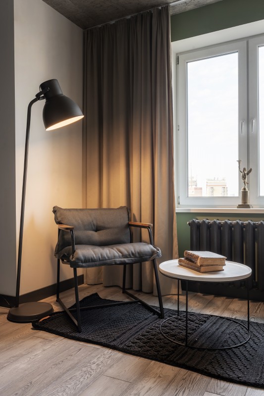 Индустриальный стиль интерьера квартиры