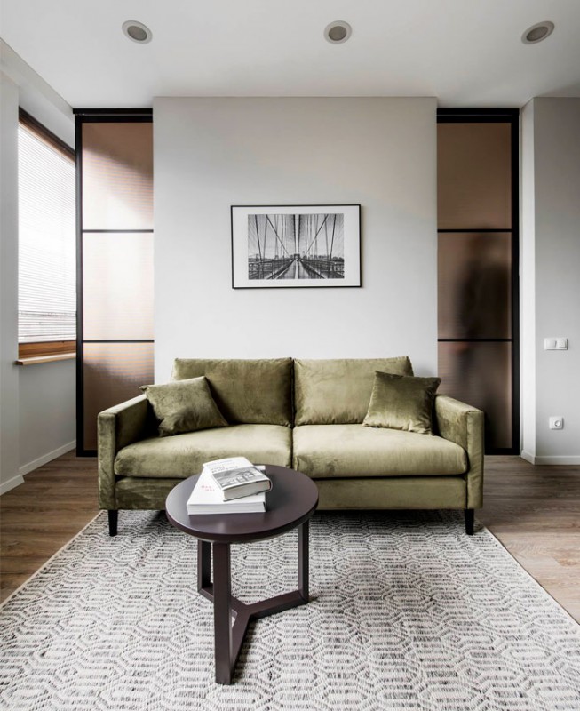 Интерьер литовской квартиры в мягких пастельных тонах