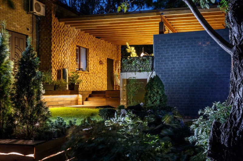 Комфортная терраса загородного дома