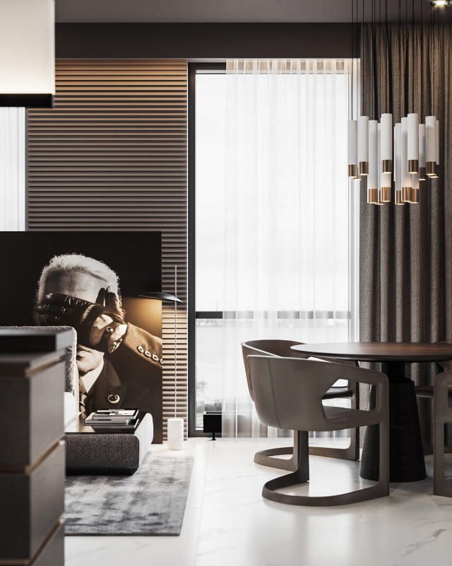 Компактная квартира для семьи с ребенком