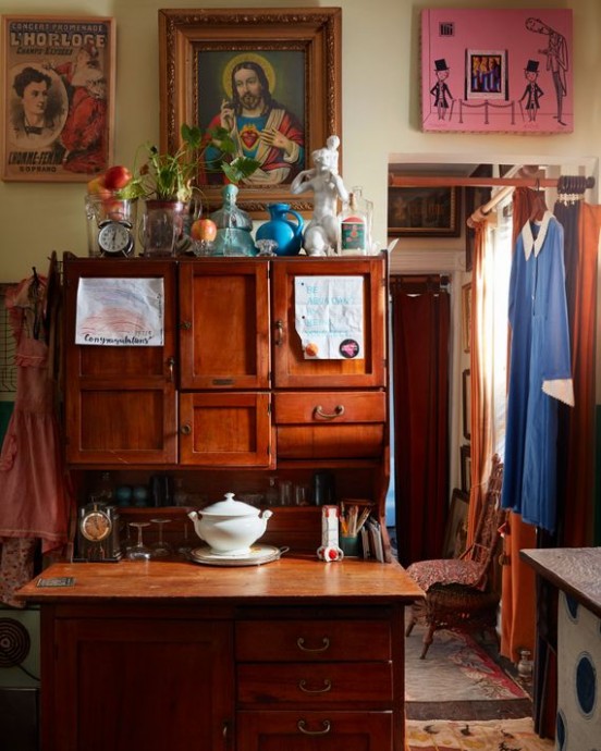 Квартира художника Питера Макгофа в Вест-Виллидж, Нью-Йорк