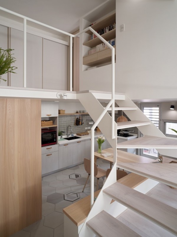 Многоуровневый лофт в Тайбэе