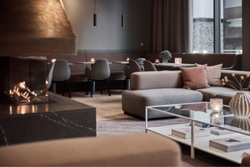 Недавно построенный отель Odeon в Оденсе, Дания Недавно построенный отель Odeon в Оденсе, Дания